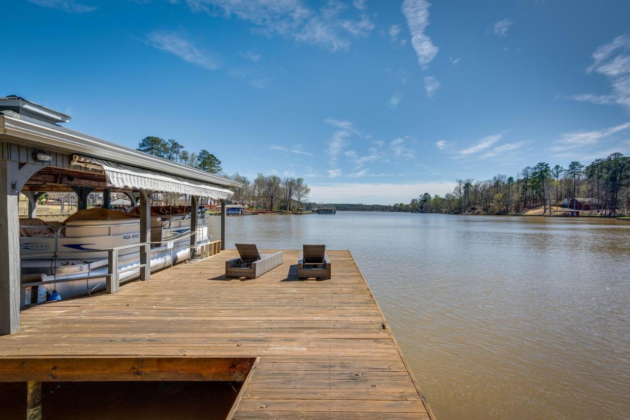 Quiet Lakefront Eatonton House With Boat Dock! Villa ภายนอก รูปภาพ