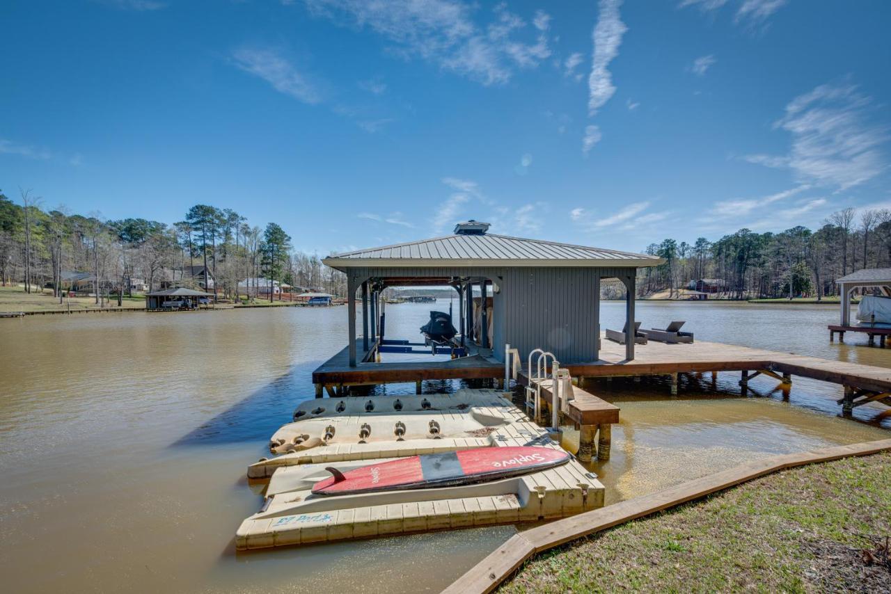 Quiet Lakefront Eatonton House With Boat Dock! Villa ภายนอก รูปภาพ