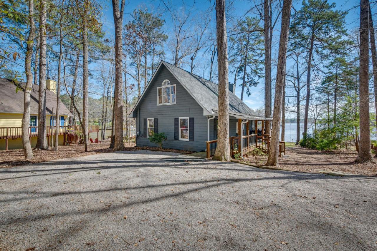 Quiet Lakefront Eatonton House With Boat Dock! Villa ภายนอก รูปภาพ