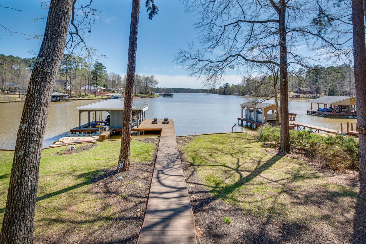 Quiet Lakefront Eatonton House With Boat Dock! Villa ภายนอก รูปภาพ