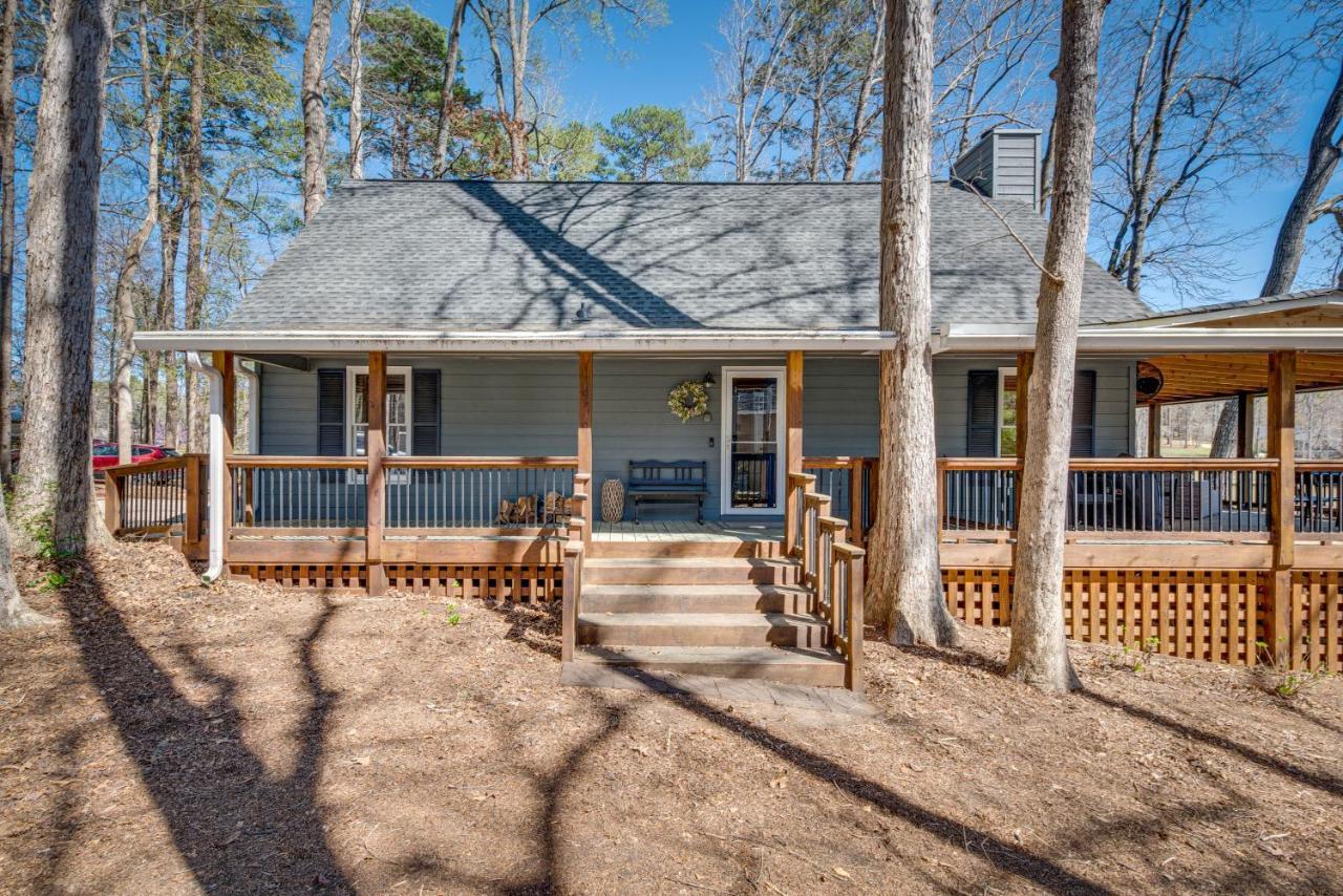 Quiet Lakefront Eatonton House With Boat Dock! Villa ภายนอก รูปภาพ